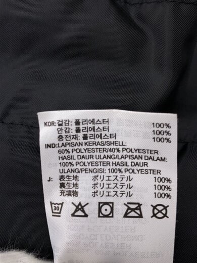 商品画像：ジャケット/XL/ポリエステル/BLK/無地// 5