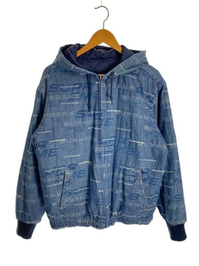 商品画像：ブルゾン/M/ナイロン/NVY/Reversible Dimension Logo Denim Work Jacke 1