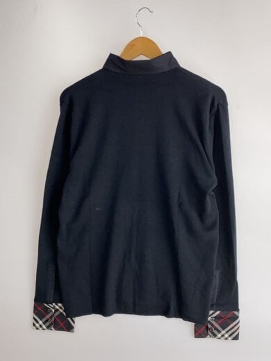 商品画像：長袖シャツ/3/ウール/BLK/無地/BMT38-608-09// 2
