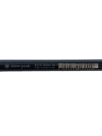商品画像：キャンプ用品その他/BLK/ソリッドステーク30/4本 4