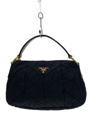 ハンドバッグ/ナイロン/BLK/BR3774