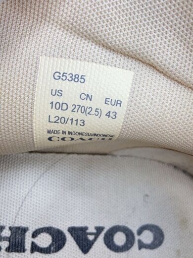 商品画像：ハイカットスニーカー/27cm/BLK/G5385 5