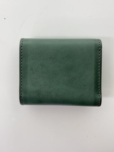 商品画像：3つ折り財布/レザー/GRN/メンズ 2