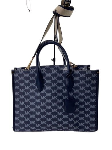 商品画像：ショルダーバッグ/キャンバス/BLU/総柄 1