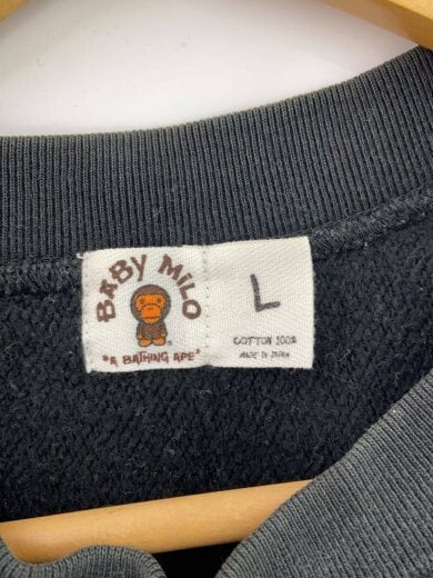 商品画像：スウェット/L/コットン/BLK 3