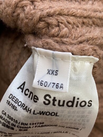 商品画像：ニット・セーター(厚手)/XXS/ウール/BRW/19J163// 4