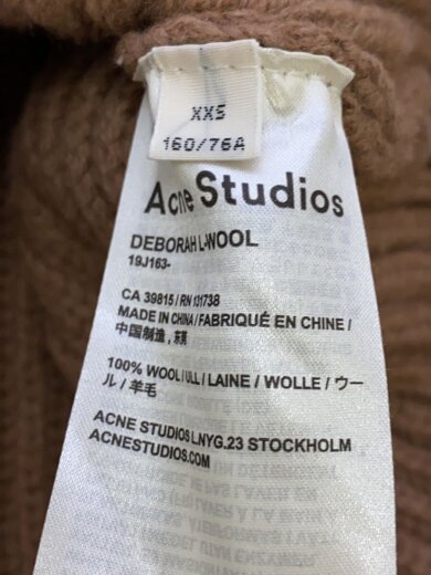 商品画像：ニット・セーター(厚手)/XXS/ウール/BRW/19J163// 5