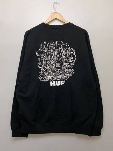 商品画像：WHAT A JUNGLE CREW/スウェット/XXL/コットン/BLK// 2