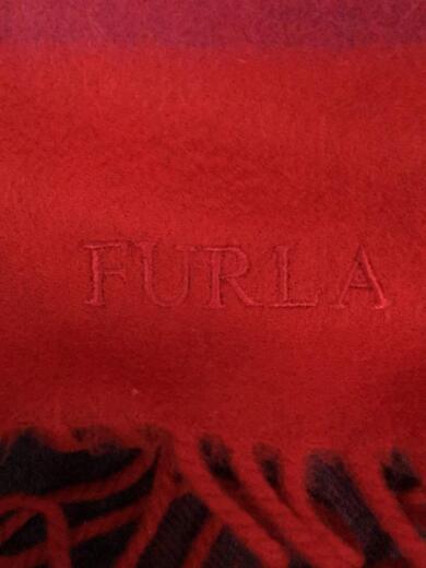 画像：FURLAマフラー/--/レッド/レディース3