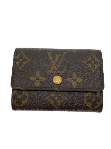 商品画像：ポルト・モネ・プラ_モノグラム・キャンバス/PVC/BRW/メンズ 1