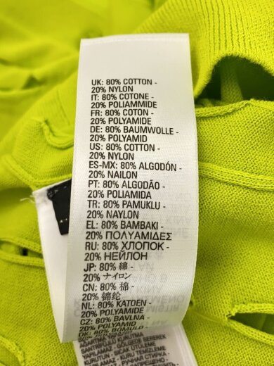 商品画像：カーディガン(薄手)/S/コットン/YLW 4