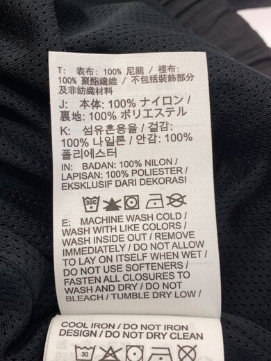 商品画像：ナイロンジャケット/XL/ナイロン/BLK/DJ0477-010 4