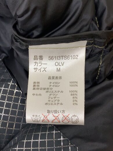 商品画像：ダウンジャケット/M/ナイロン/KHK/561I3TS6102 4