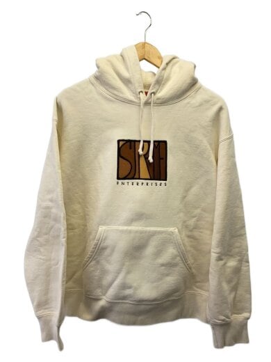 商品画像：パーカー/M/コットン/WHT/無地 1