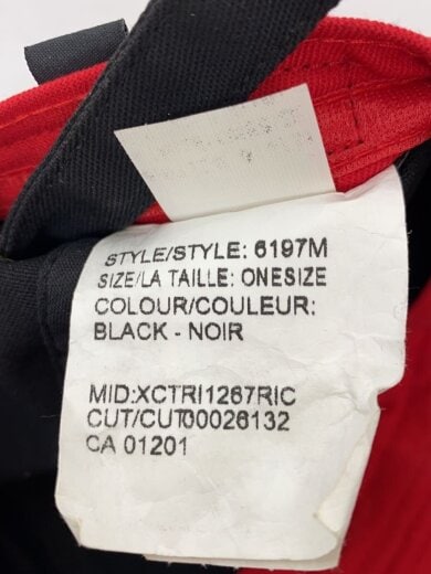 商品画像：キャップ/--/ポリエステル/BLK/無地/メンズ/6197m 6