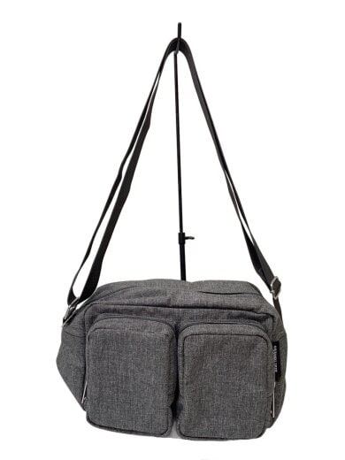 商品画像：ショルダーバッグ/ポリエステル/GRY 1
