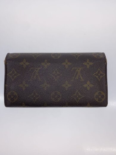 商品画像：2)ポシェット・ポルト・モネ・クレディ_モノグラム・キャンバス/PVC/BRW/レディース 2