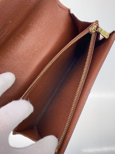 商品画像：2)ポシェット・ポルト・モネ・クレディ_モノグラム・キャンバス/PVC/BRW/レディース 5