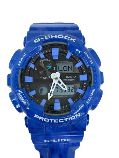 商品画像：クォーツ腕時計・G-SHOCK/デジアナ/BLU 1