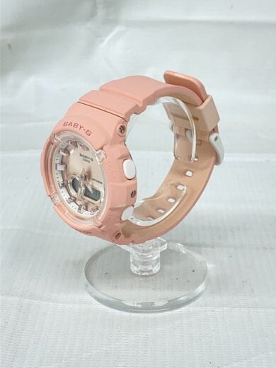 商品画像：クォーツ腕時計_BABY-G/デジアナ/ラバー/PNK/PNK/SS 2