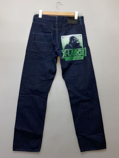 商品画像：ストレートパンツ/30/コットン/NVY/0131617// 2