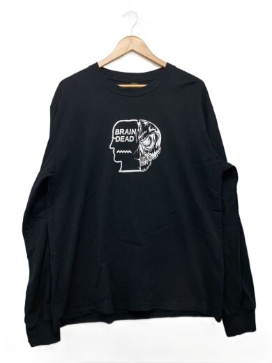 商品画像：長袖Tシャツ/L/コットン/BLK// 1