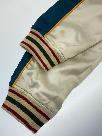 商品画像：スカジャン/42/ポリエステル/GRN/無地/TSK-060 4