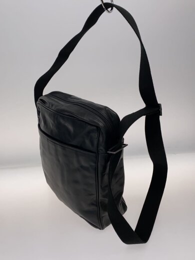 商品画像：ショルダーバッグ/レザー/BLK/無地 2