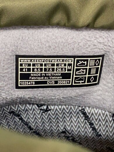 商品画像：ハイカットスニーカー/26.5cm/KHK/1025478 5