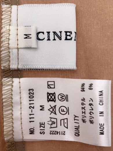 商品画像：コート/M/ポリエステル/BEG/無地/111-211023 3