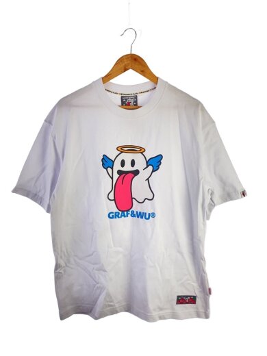 商品画像：Tシャツ/XL/コットン/WHT/プリント 1