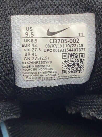 商品画像：AIR MAX 95 ESSENTIAL_エア マックス 95 エッセンシャル/27.5cm/BLK 5