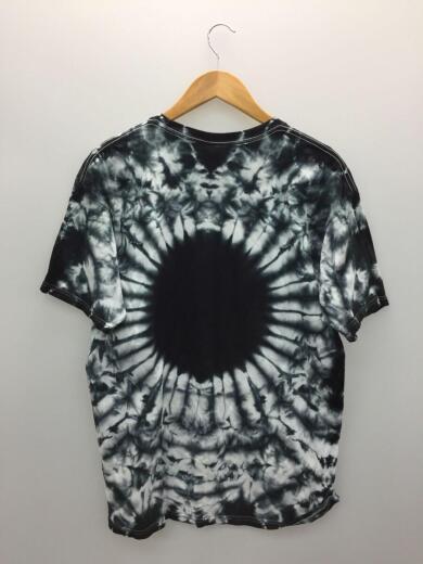 画像：MISHKATシャツ/L/コットン/黒/総柄/キープウォッチ目玉2