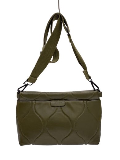 商品画像：ショルダーバッグ/フェイクレザー/KHK 1