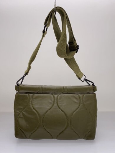 商品画像：ショルダーバッグ/フェイクレザー/KHK 3