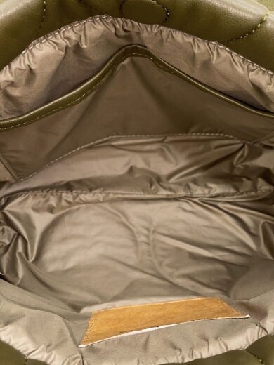 商品画像：ショルダーバッグ/フェイクレザー/KHK 6