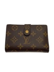 ポルト・フォイユ・ヴィエノワ_モノグラム・キャンバス/PVC/BRW/レディース