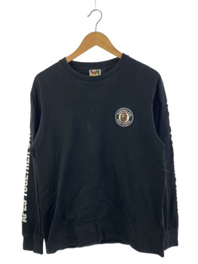 商品画像：長袖Tシャツ/L/コットン/BLK 1