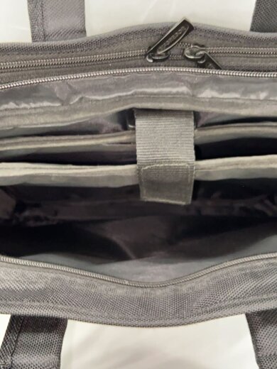 商品画像：ブリーフケース/ポリエステル/BLK 4