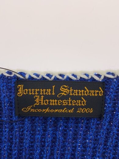 商品画像：ニット・セーター(薄手)/M/コットン/BLU/25-080-470-1800-1-0 3