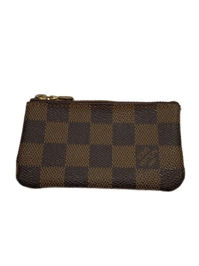 商品画像：ポシェット・クレ_ダミエ・エベヌ/PVC/BRW/総柄/メンズ 1