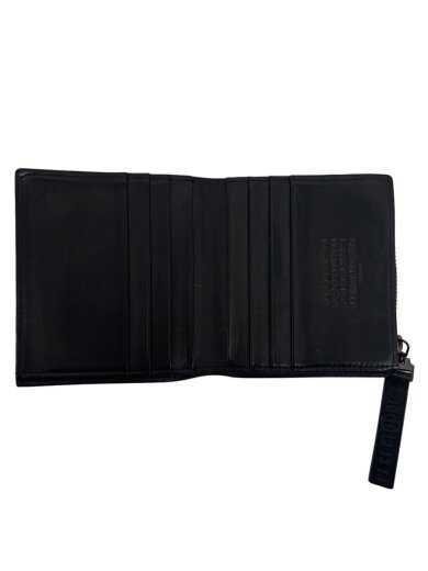 商品画像：2つ折り財布/レザー/BLK/メンズ 4