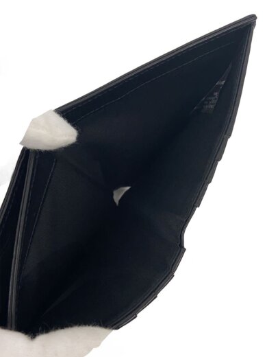 商品画像：2つ折り財布/レザー/BLK/メンズ 7