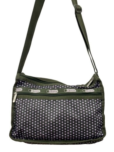 商品画像：ショルダーバッグ/ナイロン/KHK/ドット 1