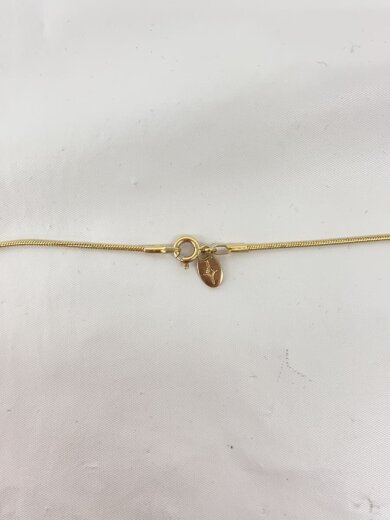 商品画像：スネークロープ ゴールドプレートチェーン/ネックレス/SV925/GLD/トップ無/メンズ 3