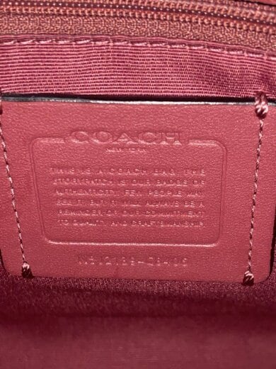 商品画像：デンプシー・トート22_シグネチャー_ウィズ・ストラップ・アンド・コーチパッチ/キャンバス/BRD/総 5