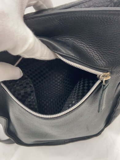 商品画像：ショルダーバッグ/レザー/BLK/無地 7