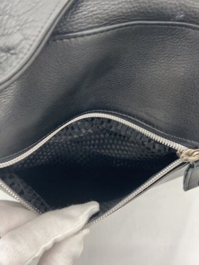 商品画像：ショルダーバッグ/レザー/BLK/無地 8