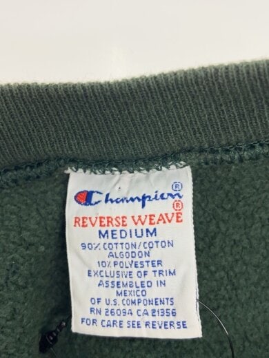 商品画像：90s/刺繍タグ/メキシコ製/REVERSE WEAVE/NFL/スウェット/M/コットン/GRN/プリント 3
