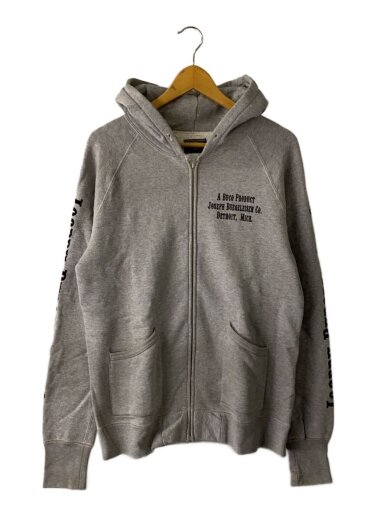 商品画像：FULL-ZIP PARKA/L/コットン/GRY/プリント// 1